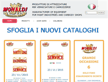 Tablet Screenshot of monaldi.com